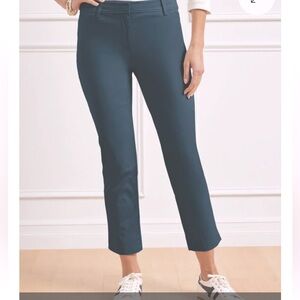 Talbots green capri